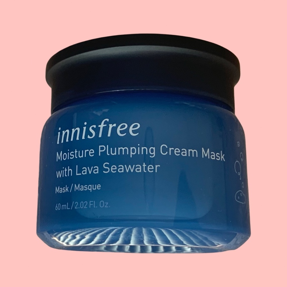 Innisfree Moisture Plumping Cream Mask with Lava Seawater